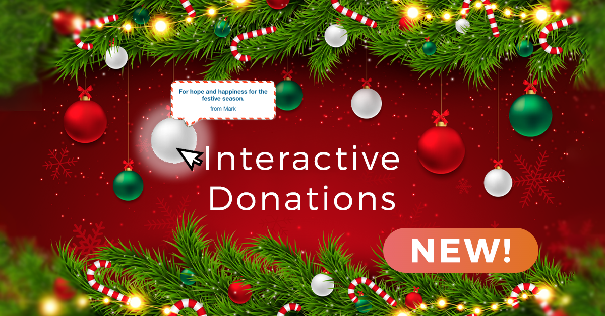 Interactive Donating with mycause
