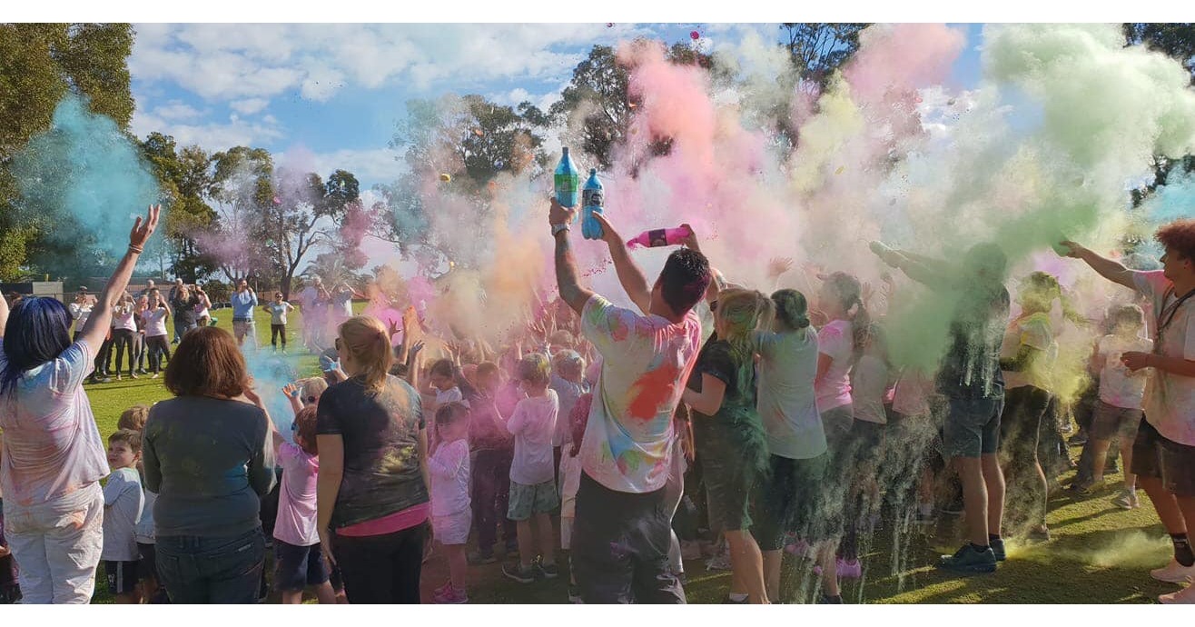 Goollelal Primary School Colour Run