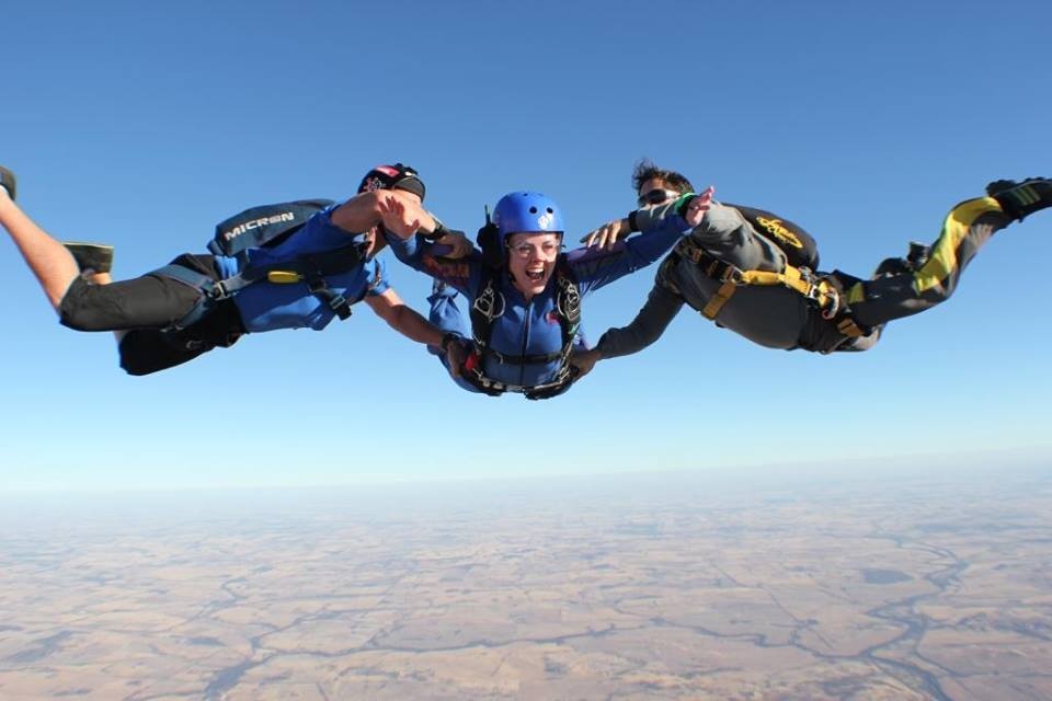 Granny Skydive Fail