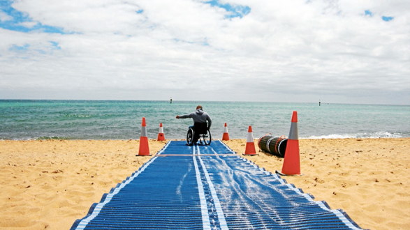 wheelchair mat